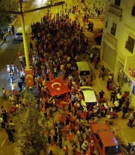 Ömerli 15 Temmuz Demokrasi ve Milli Birlik Gününü coşkuyla kutladı